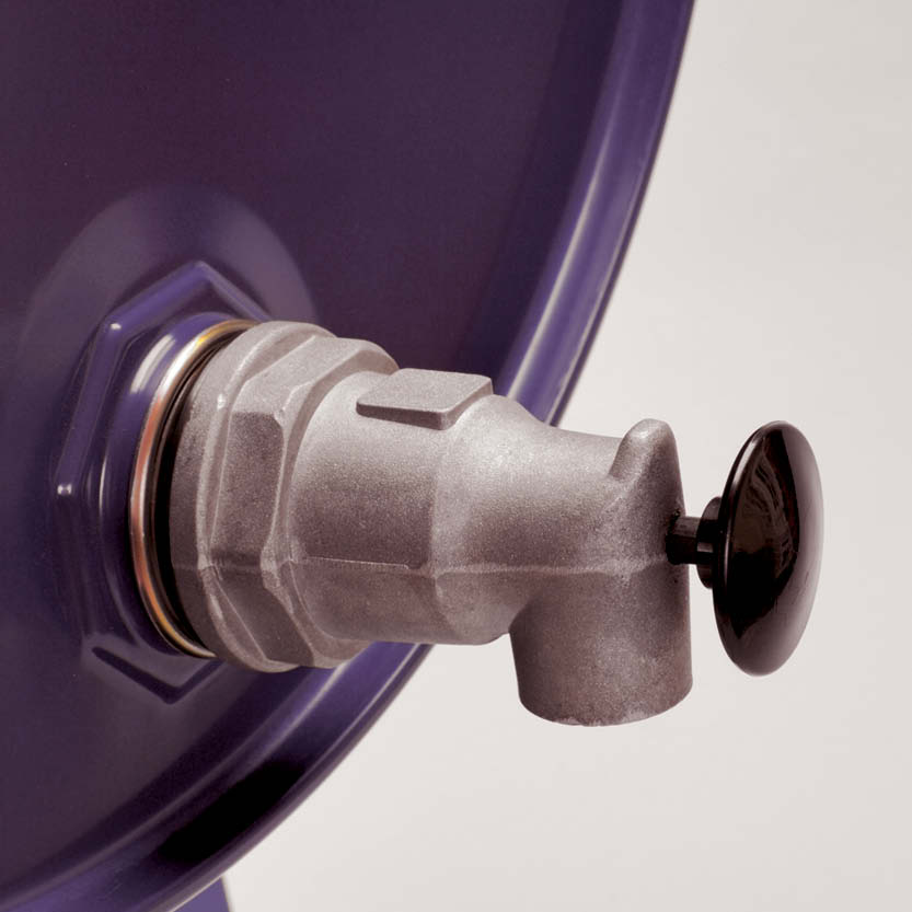 Fatkran av aluminium med 2 tums gänga