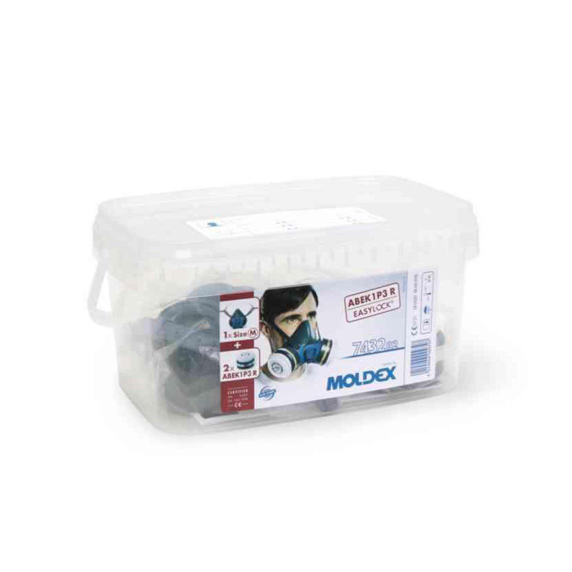 Halvmask Moldex 7432 ReadyPack komplett halvmaskpaket