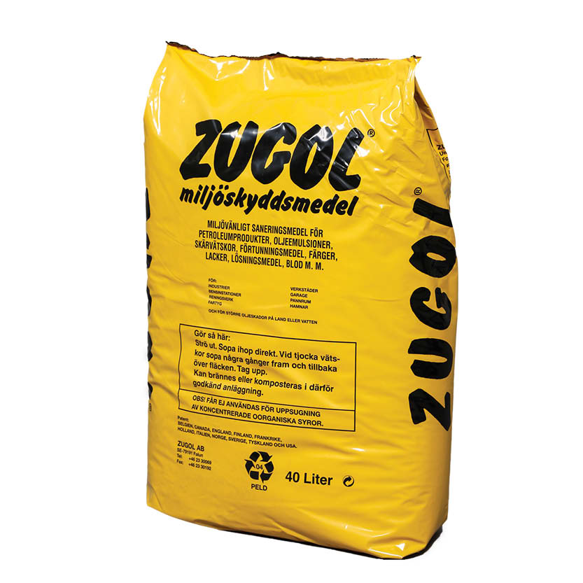 Zugol miljöskyddsmedel barkgranulat 40 L säck
