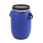 Plastfat 30 L blå plast UN-godkänd godkänt för livsmedel