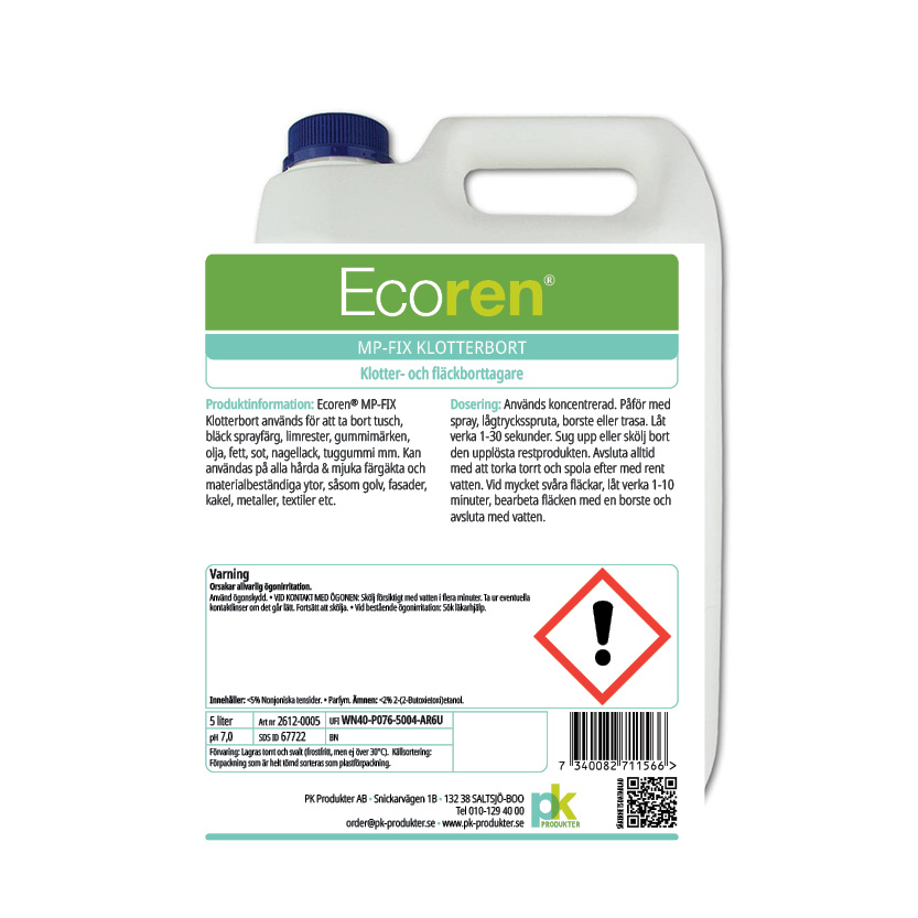 Ecoren MP-FIX Klotterbort 5 L