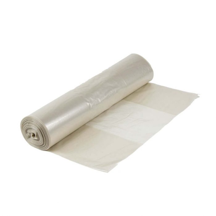 Sopsäck 70 L transparent plast 50my