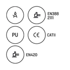 Montagehandske Black Japan - 9