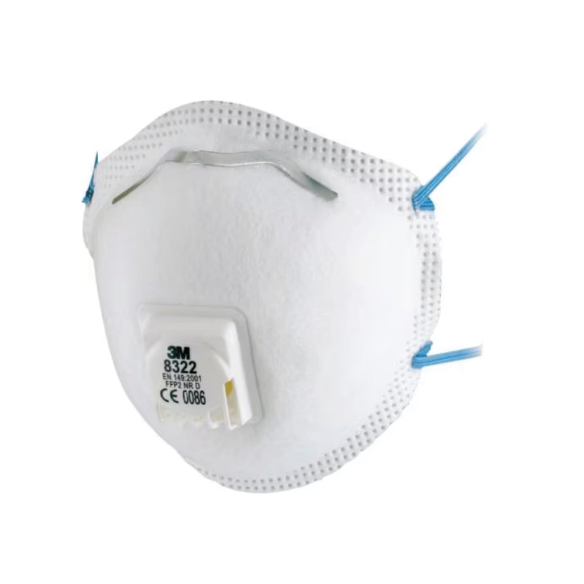 Halvmask 3M filtrerande 8322 FFP2 med ventil
