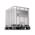 IBC-behållare 800 liter UN-godkänd-godkänd PE-pall