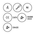 Skärskyddshandske cut 5 - 8