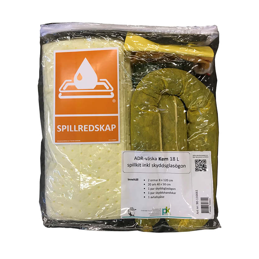 Spillkit Spillify SR24 för sjukvården och laboratorier