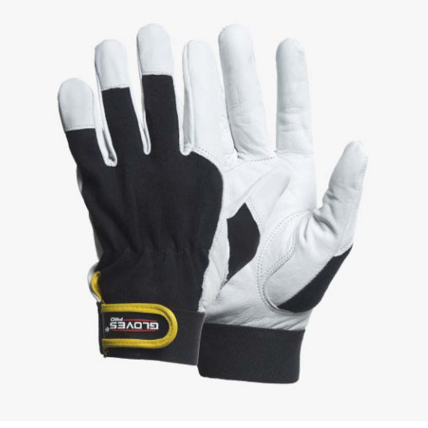 Montagehandske fårskinn DEX 5 - 12