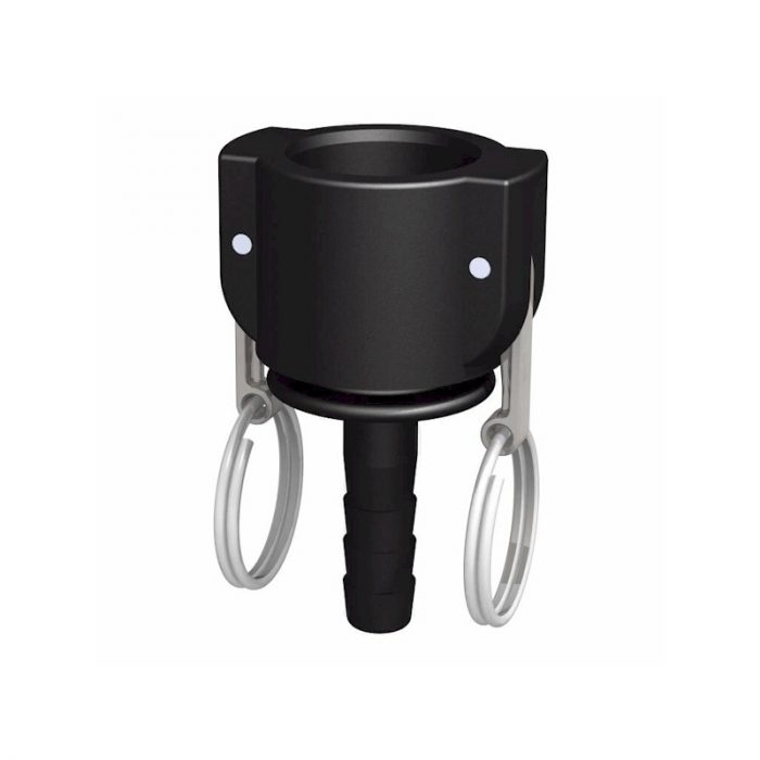 Kamlock hona - slanganslutning - 3/4 tum kamlock hona - 1/2