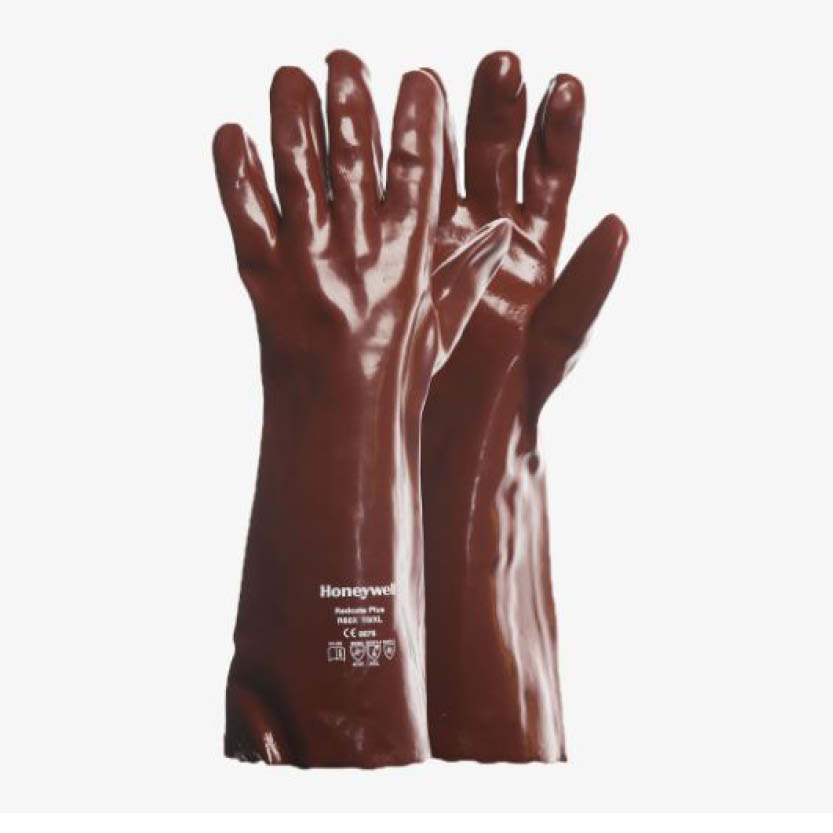 Doppad PVC (vinyl) handske