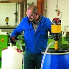 Fatpump Lutz pumpset 4 för tunnflytande syror 1000 mm