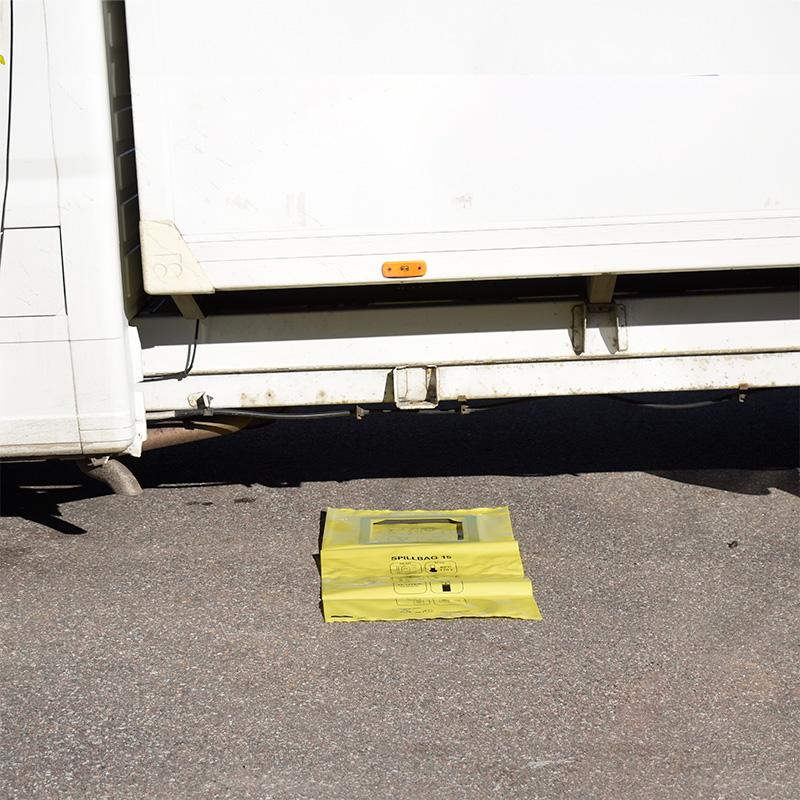 Läckagekar 15 L hopfällbart