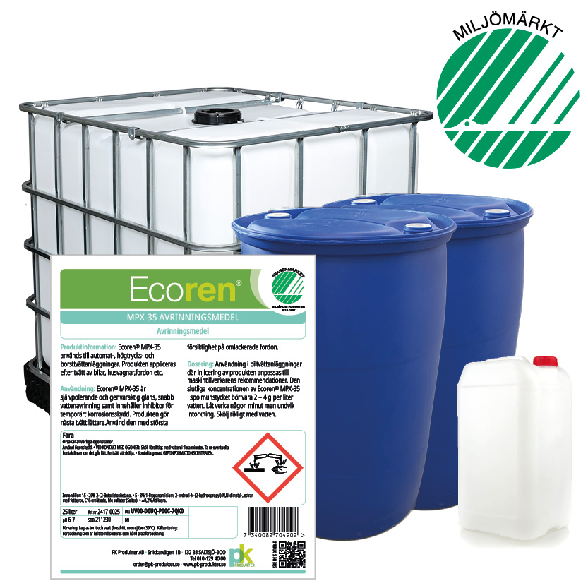 Ecoren MPX-35 Avrinningsmedel med vax 200 L
