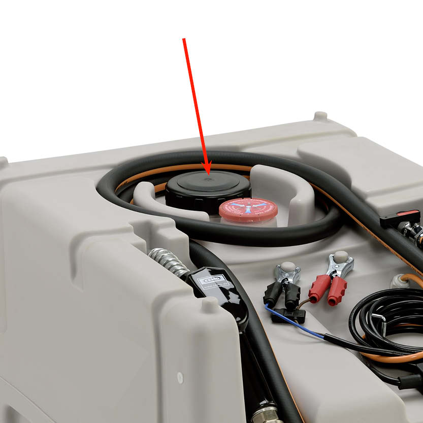 Tanklock till mobil dieseltank