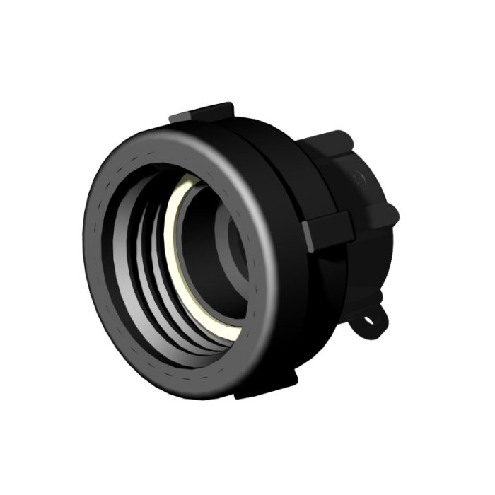 Adapter 60 x 6 hona svivel BSP hona - 60 x 6 hona 1 1/4