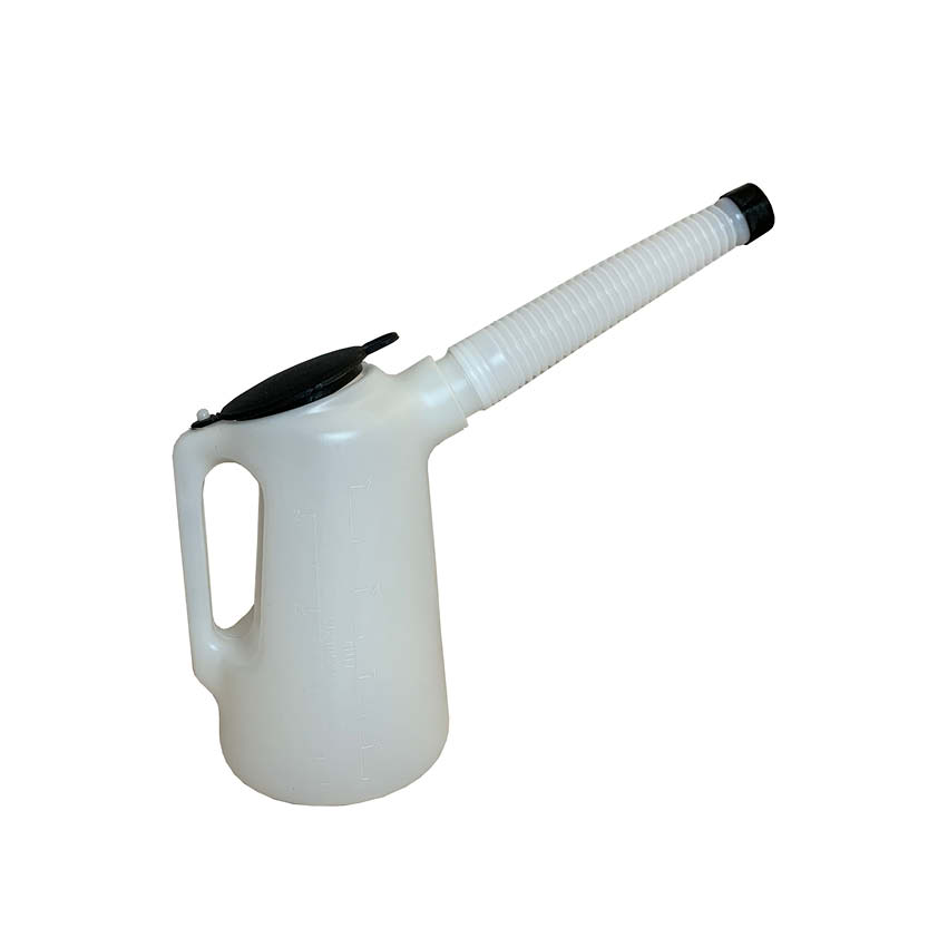 Oljekanna av transparent plast PE - 2