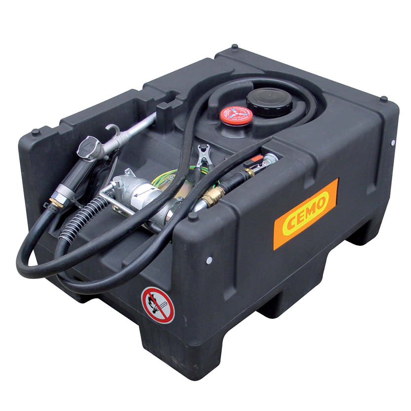 Mobil Bensintank 120 L med manuell pump