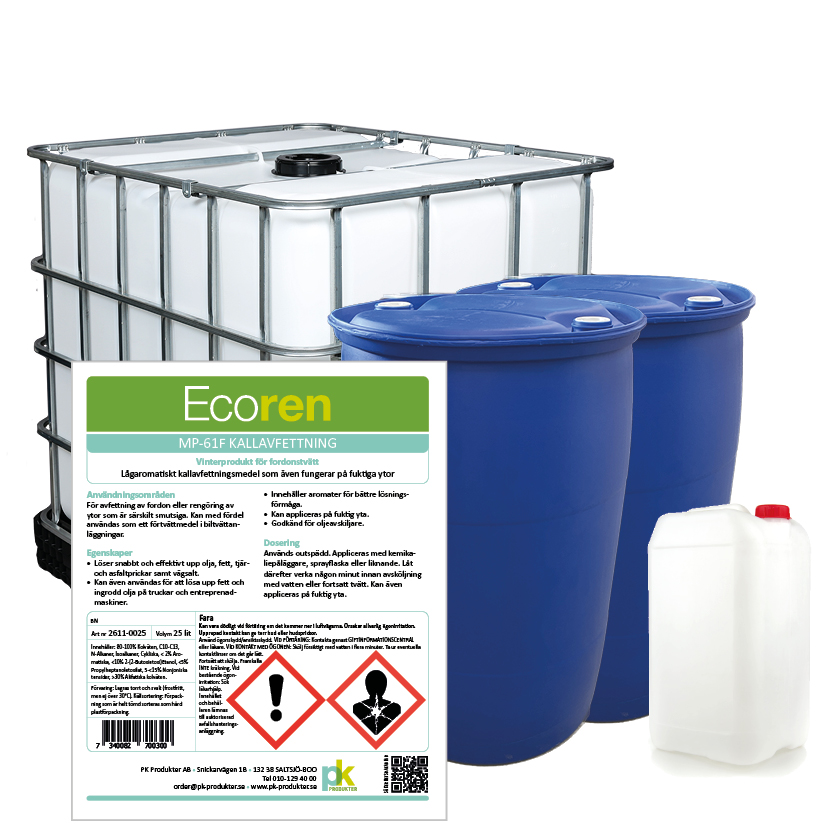 Ecoren® MP-61F Kallavfettning 25 L dunk