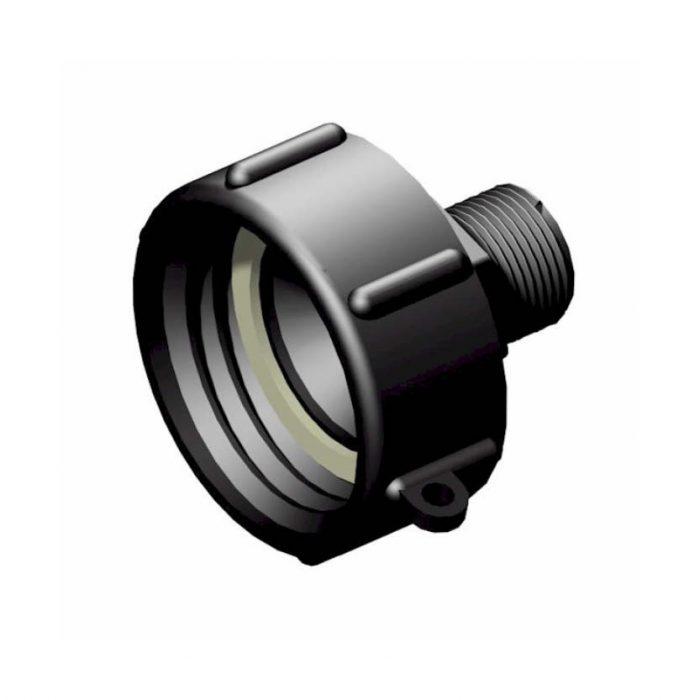 Adapter 60 x 6 hona - BSP hane - 3/4 tum BSP hane