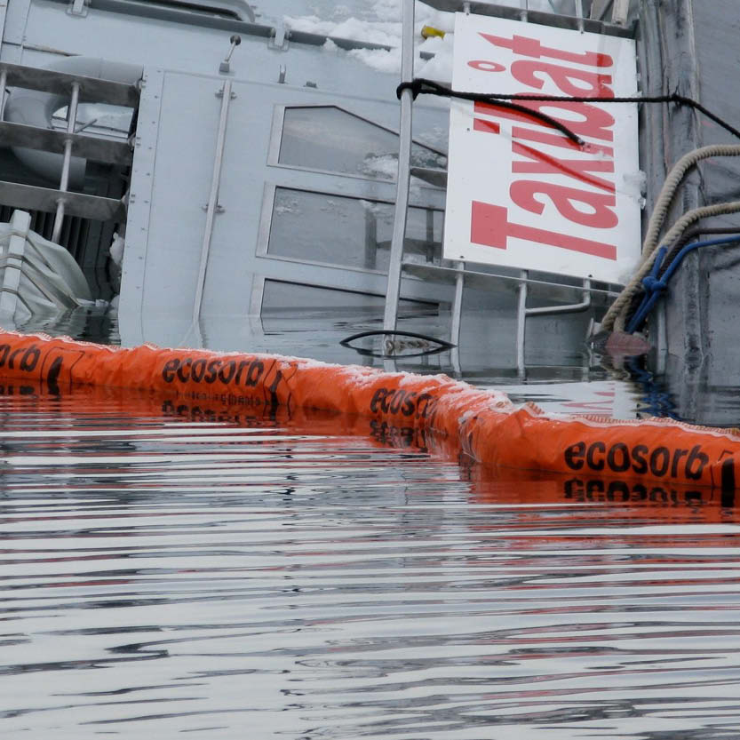 Absorberande avspärrningsläns Ecosorb - 2 x 125 m