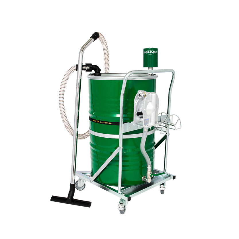 Fatsug SPILLVAC® PumpOut tryckluftsdriven industri- och