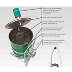 Fatsug SPILLVAC® PumpOut tryckluftsdriven industri- och