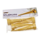Yelloc Miljöplugg för slangar och kanaler 4-23 mm 4-pack