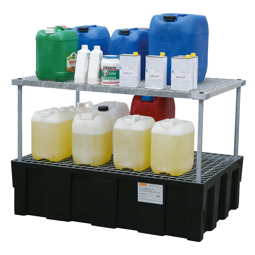 Spillkar Euro PE 224 L inkl hyllplan, 1