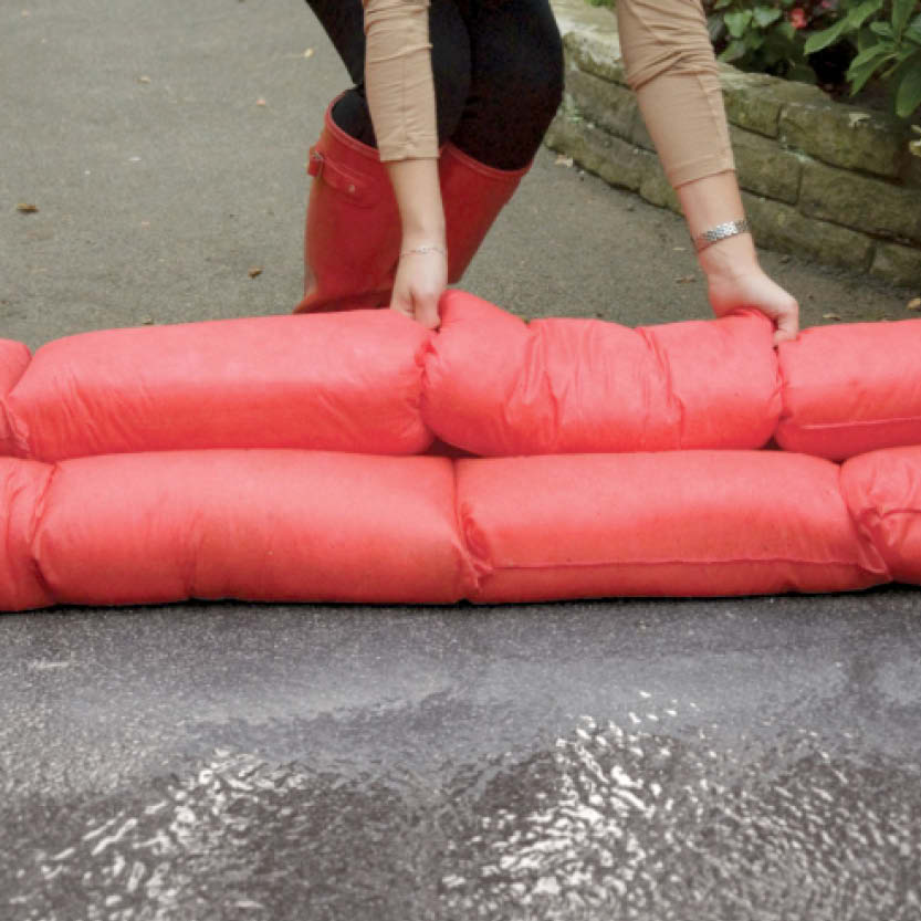 Hydrobarriär som översvämningsskydd och skyddsvall 20 st