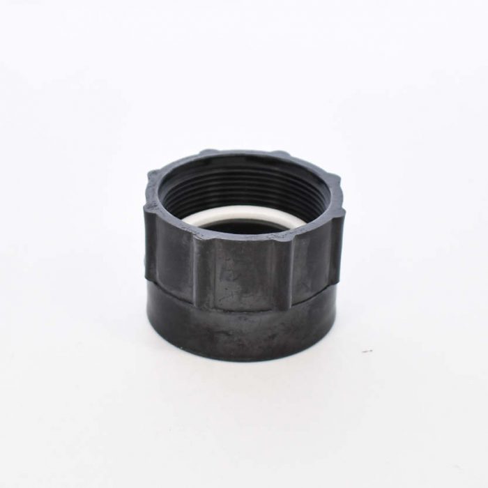 Gängadapter svart stål DIN 61 - 2 tum BSP hona