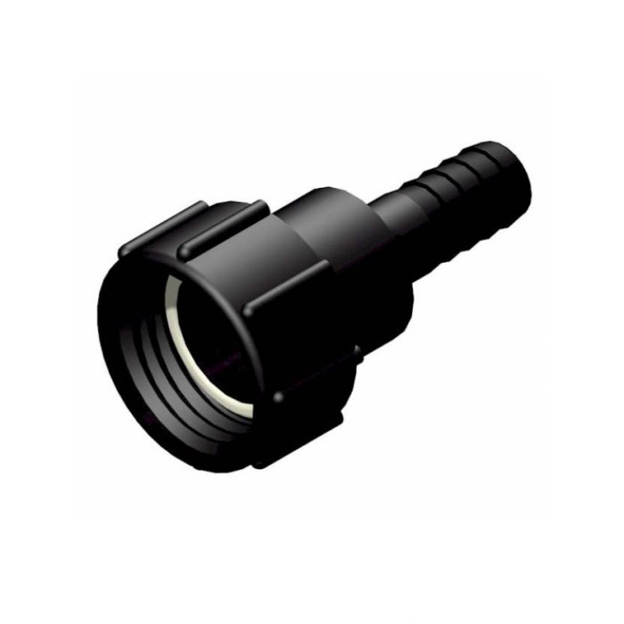 Adapter 60 x 6 hona svivel - Slanganslutning - 1 tum slang