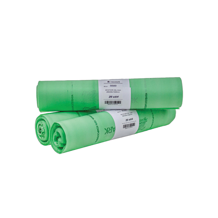 Kompostsopsäck Wastee 60 L 25my