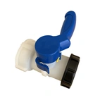 Kran till IBC tank 2-tum - S60x6 hane