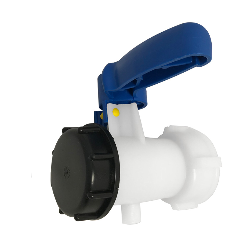 Kran till IBC tank 2-tum - S60x6 hane