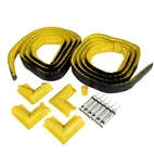 Spillbarriär golv höjd 5 cm - Spillbarriär längd