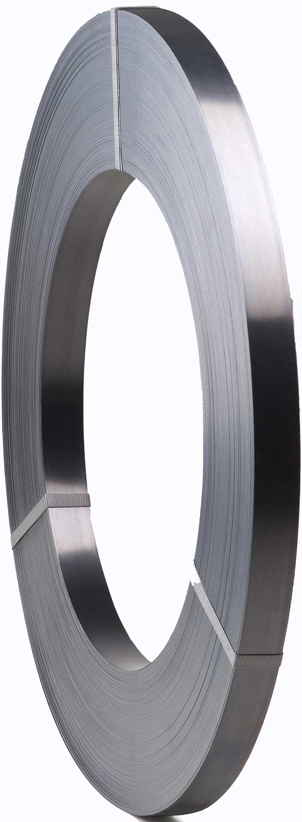 Stålband 19x0,5 mm 795kg Enkelring Svart