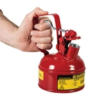 Säkerhetskanna Typ 1, Stål, 0,5 L, Röd