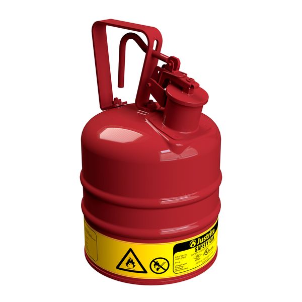 Säkerhetskanna Typ 1, Stål, 4 L, Röd