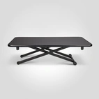 Portabelt ståbord, Svart 650x400mm