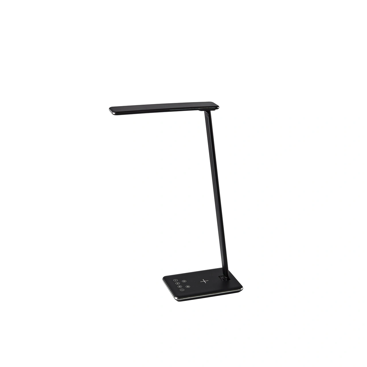 Skrivbordslampa, Fällbar, Svart