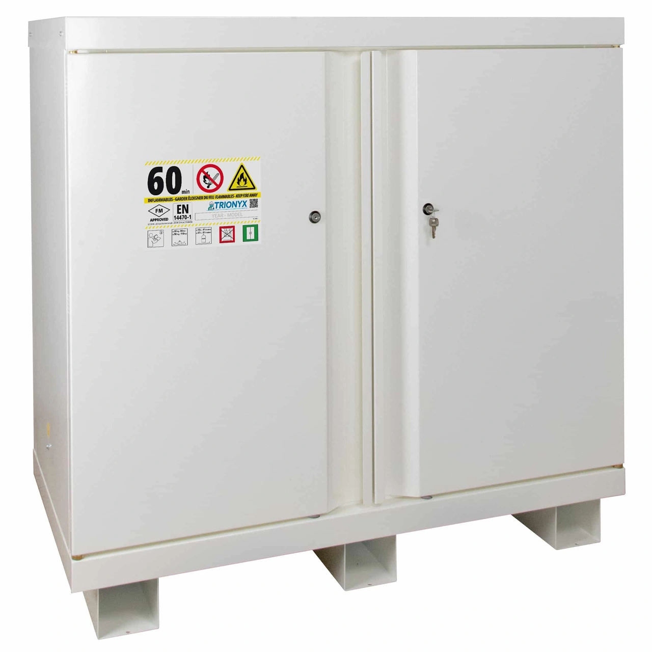 Perforerad bottenplatta till Kemikalieskåp 60 min, 1100x1137 mm