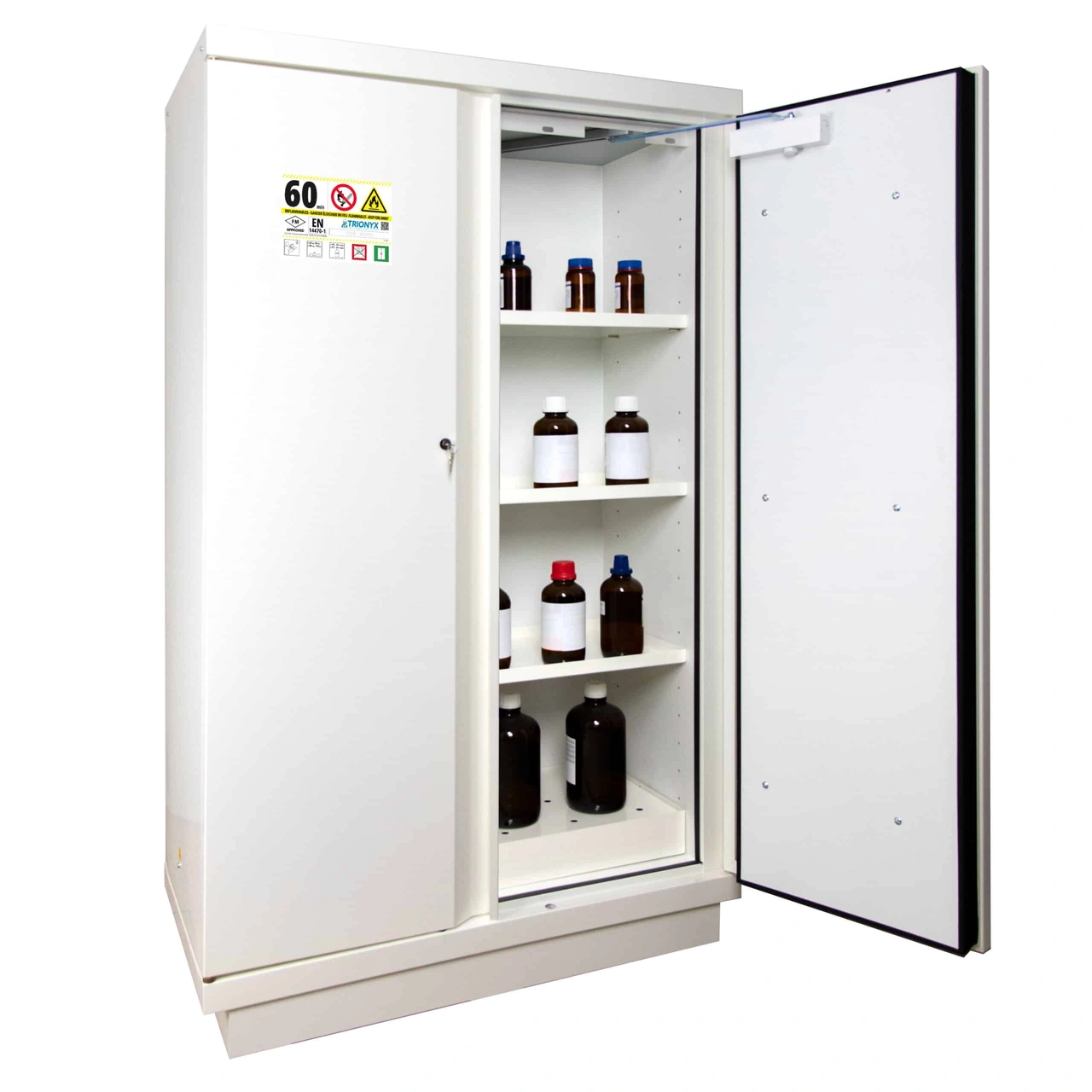 Perforerad bottenplatta till Kemikalieskåp 60 min, 1950x1137 mm