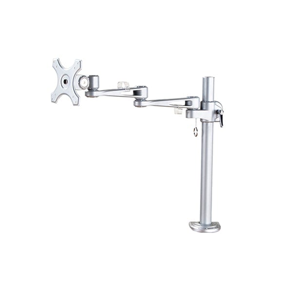 Monitorarm, enkel, Silver
