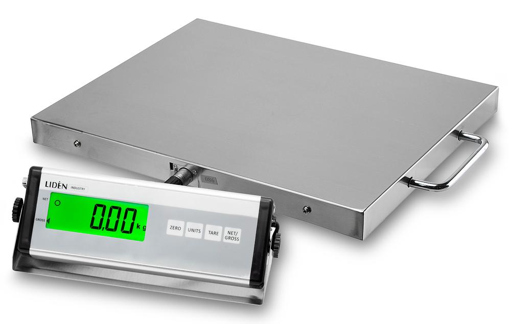 Bänkvåg, rostfri, 150 kg