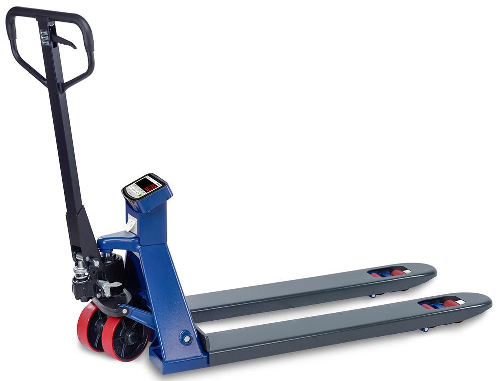 Palldragare med våg och skrivare, 2000 kg