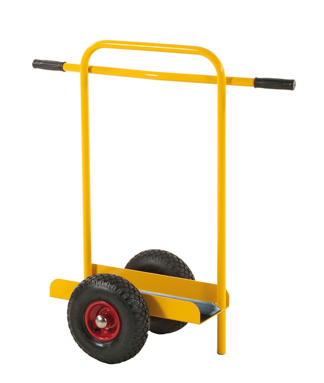 Skivgodsvagn 200 kg, gul