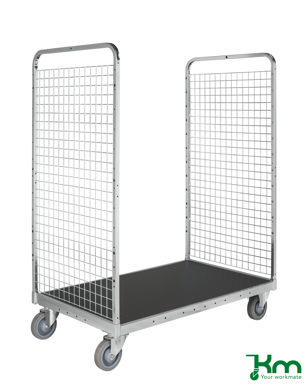 Plockvagn med gallersidor, 1295 x 810 x 1700 mm