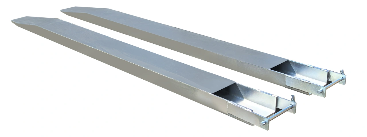 Förlängningsgafflar, Galvaniserade 1800mm, 2500kg