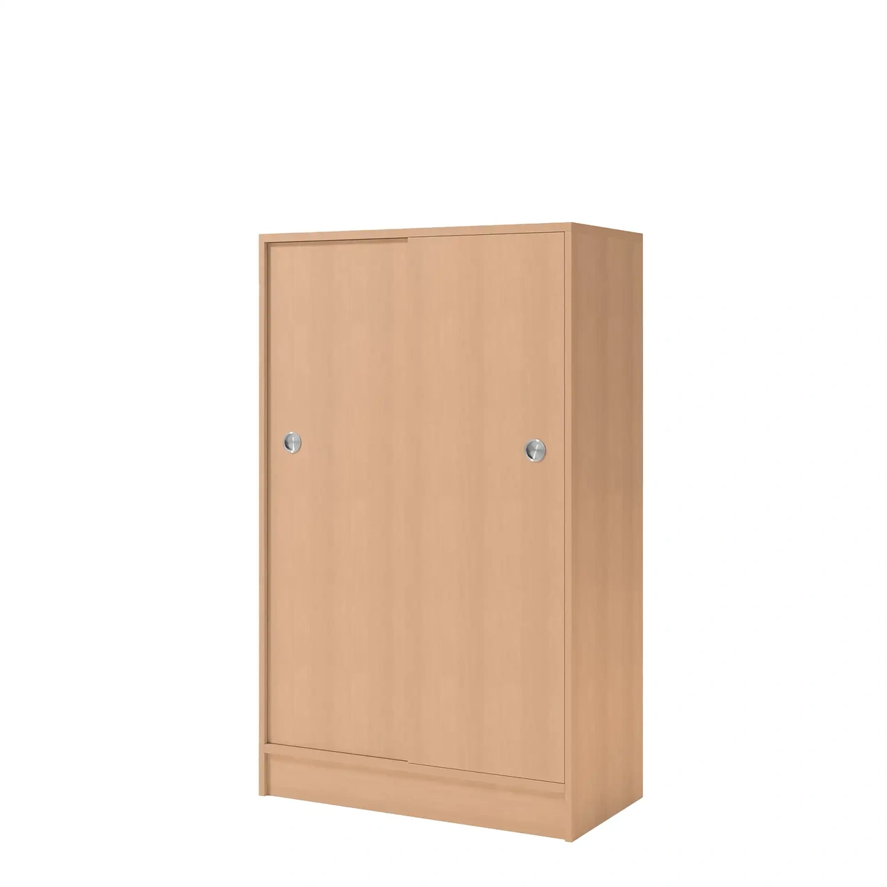 Skåp med skjutdörrar, bok, 805 x 1325mm