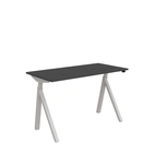 Höj och sänkbart skrivbord, El, 1200x600 mörkgrå/silver